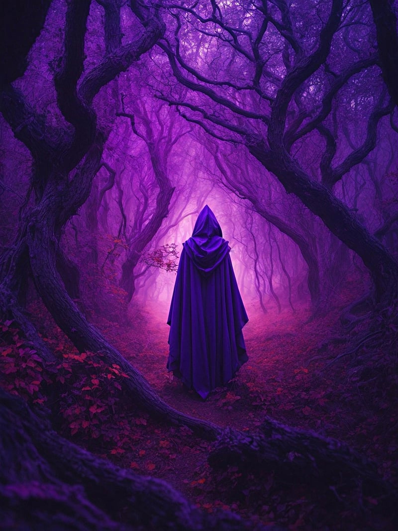 Mystical Arbor in Fantasy Forest